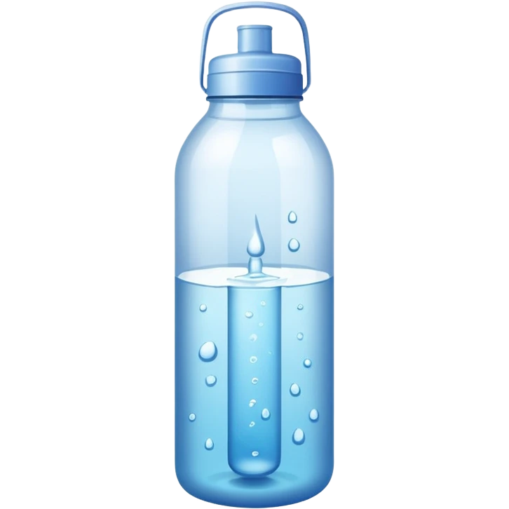 spa water bottle emoji