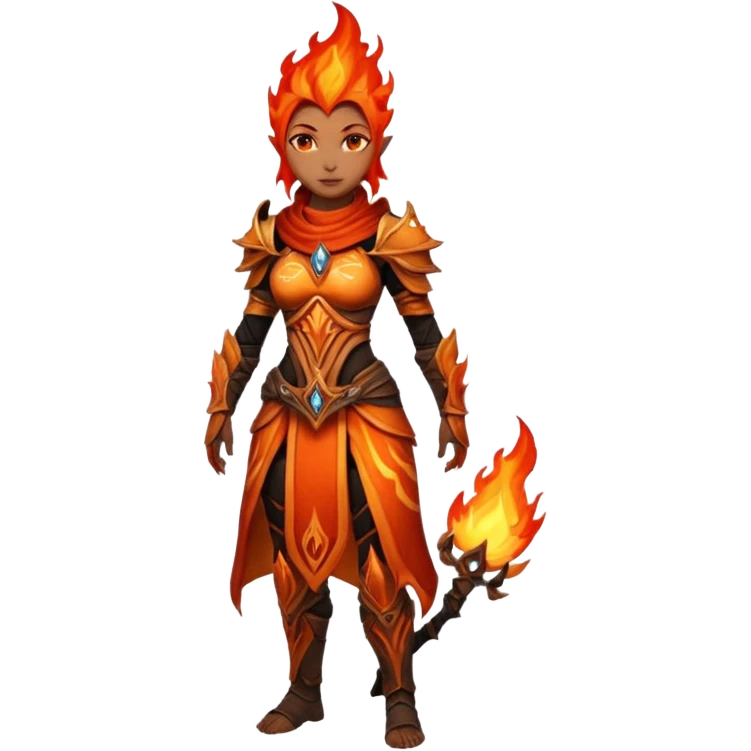 ESO female flame atronach emoji