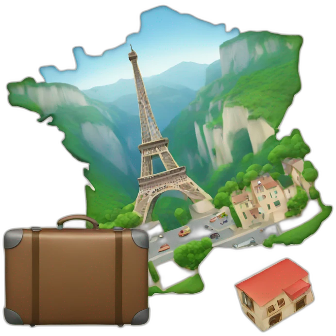 Travel to France emoji