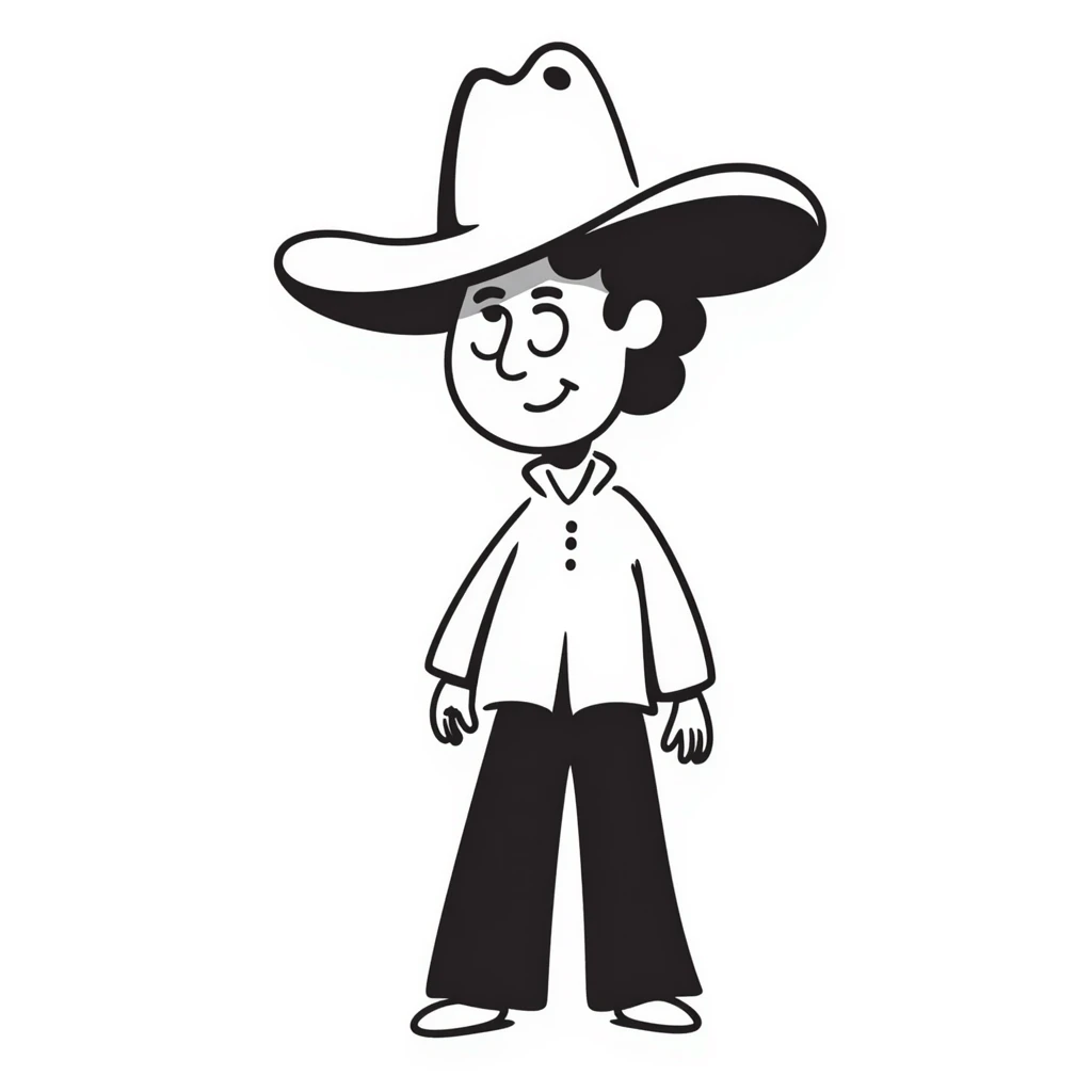 John Cena with an overly large cowboy hat emoji