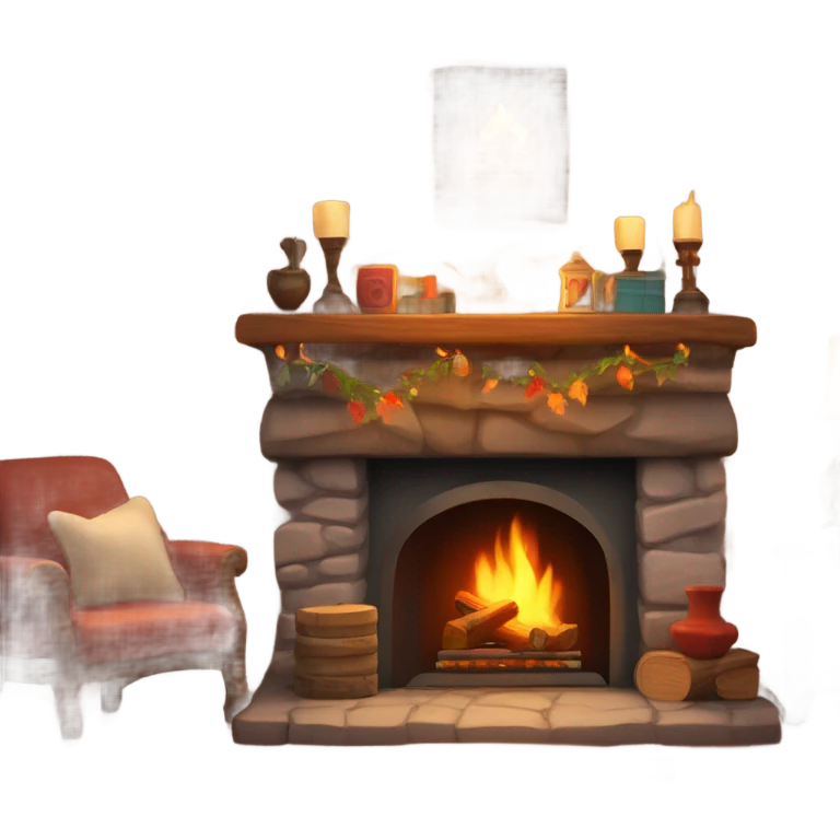 Fireplace emoji