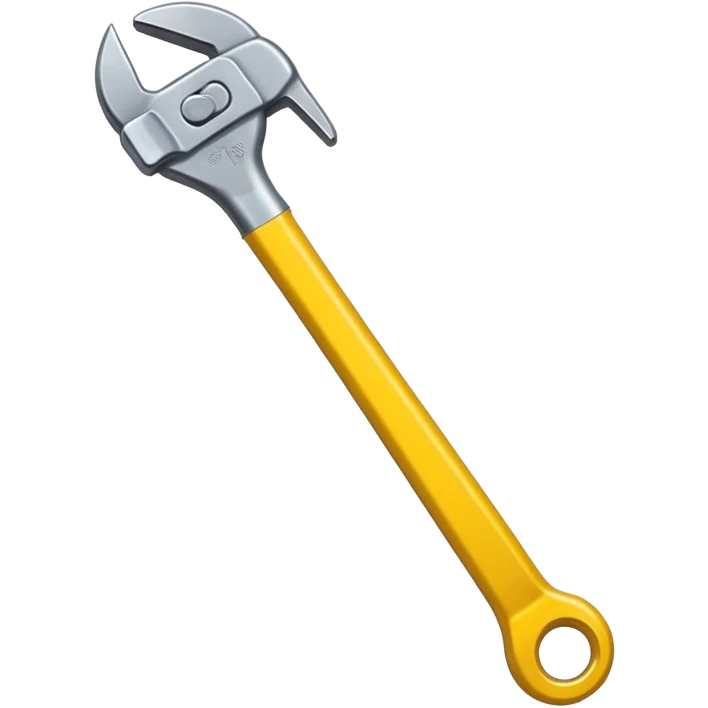 yellow wrench emoji