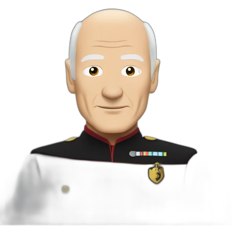 Captain Jean-Luc Picard emoji