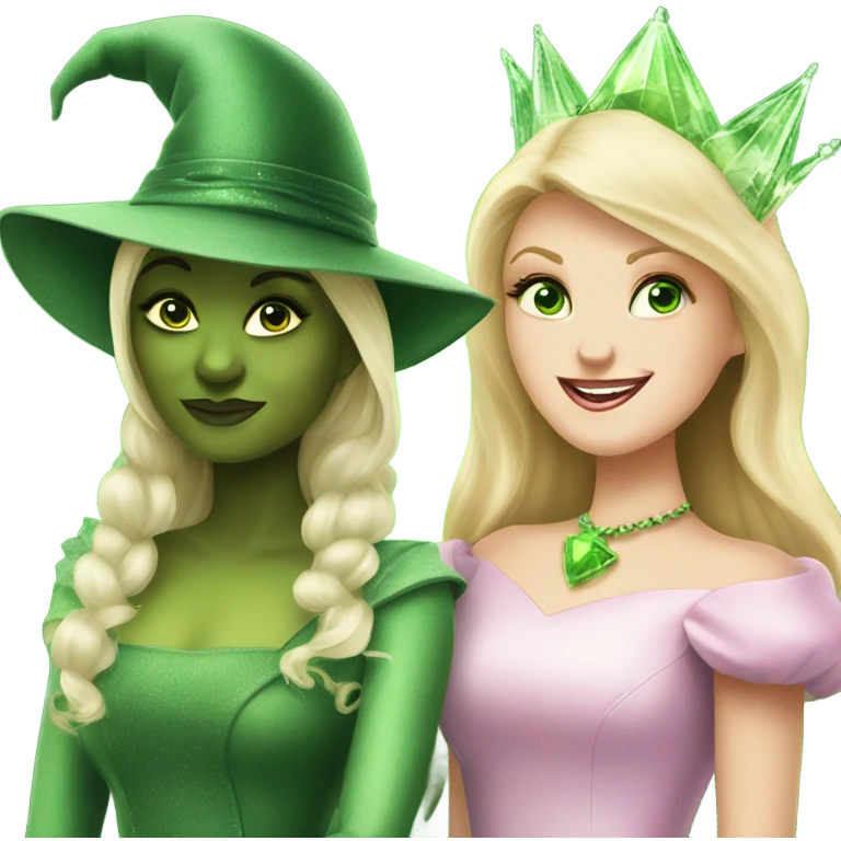 elphaba and glinda emoji