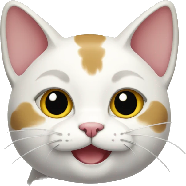 japanese cat of happiness emoji