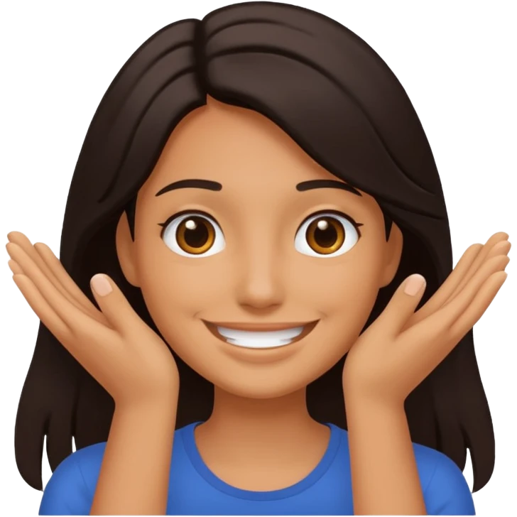 🫱🏼🫲🏼 cover 😁's mouth emoji