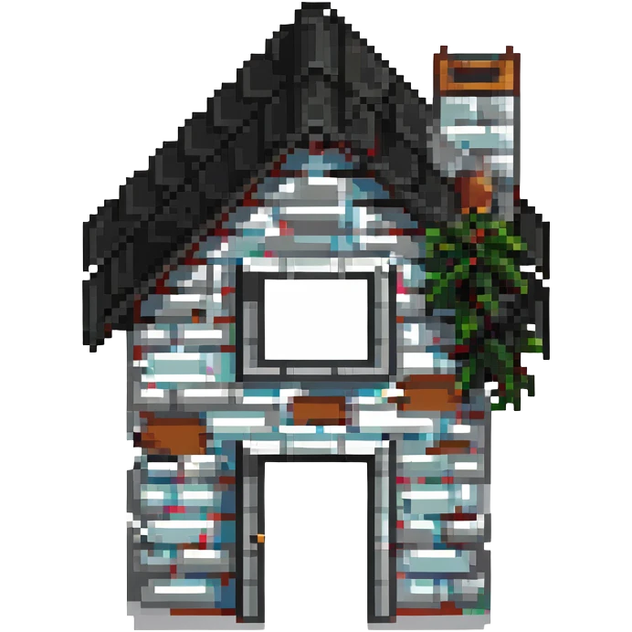 minimal house emoji