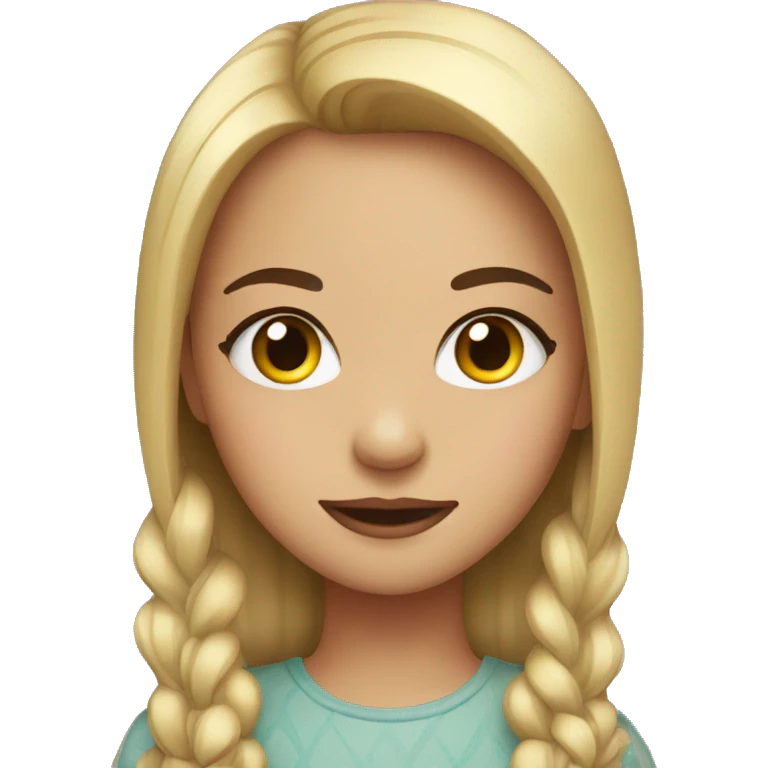 girl with eyelashes emoji