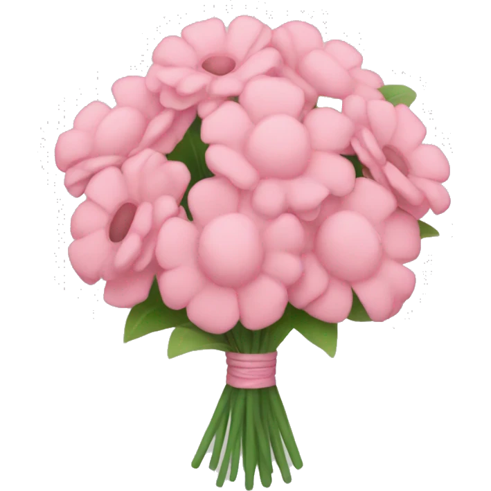 pink flower bouquet emoji