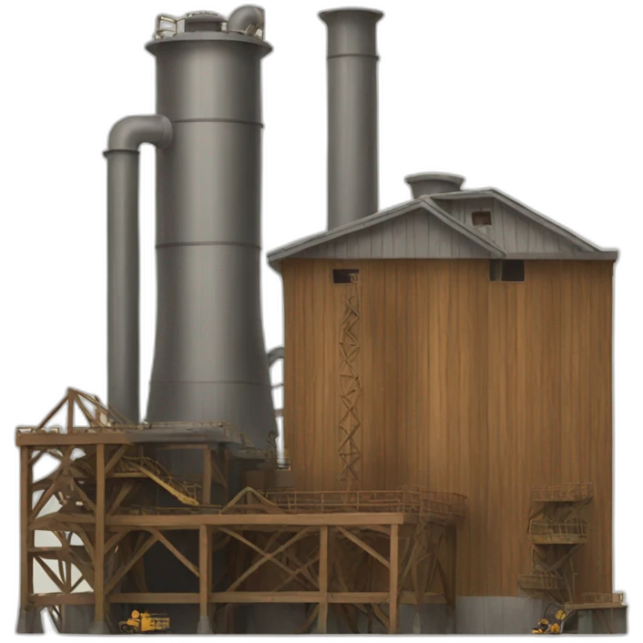 wood factory emoji