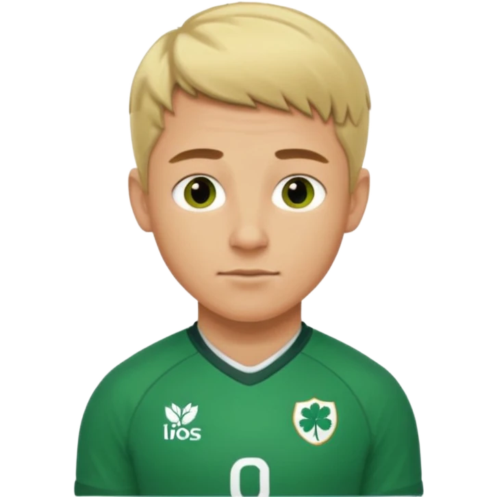 irish rugby player with short blond hair emoji