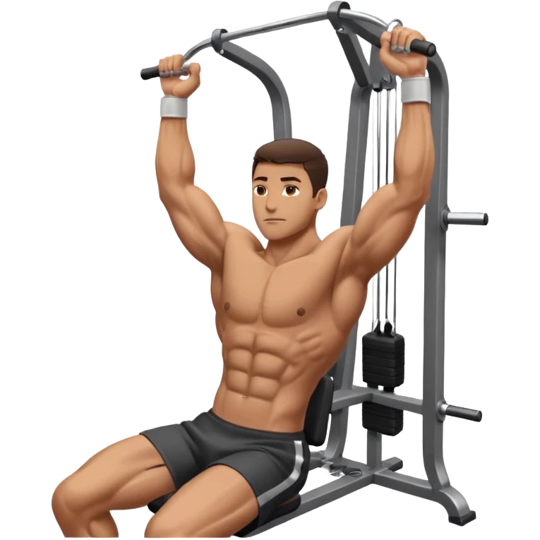 lat pull down exercise emoji
