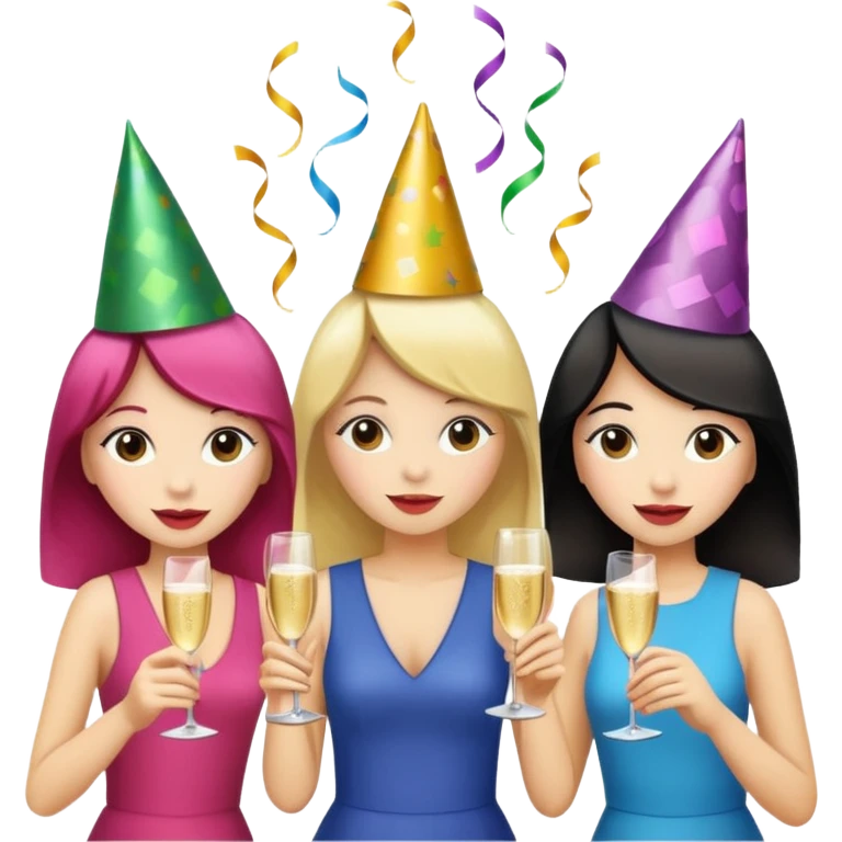 Night out with girls emoji