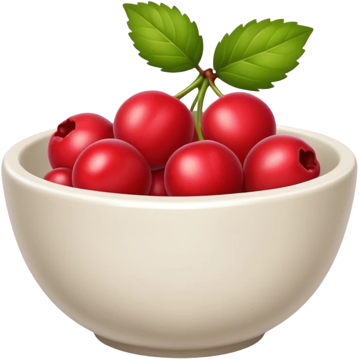 berry in bowl emoji