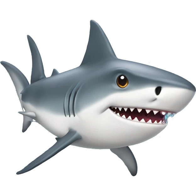 shark with tophat emoji