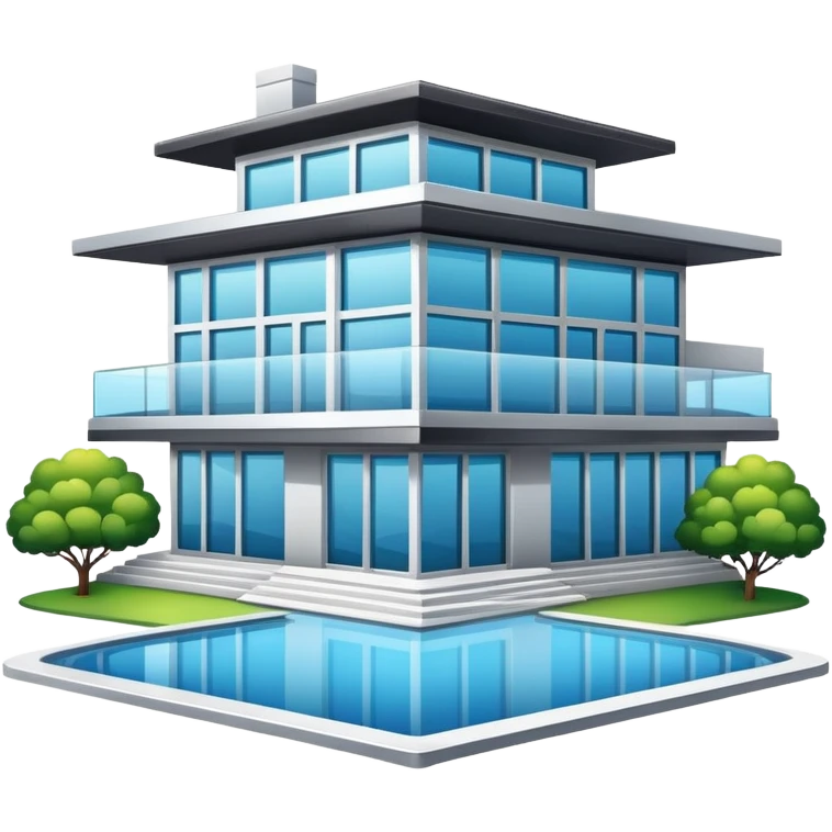 Billionaire mansion home icon emoji