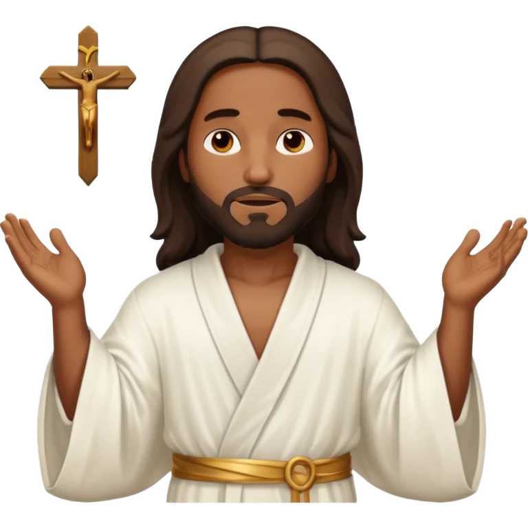 Black Jesus emoji