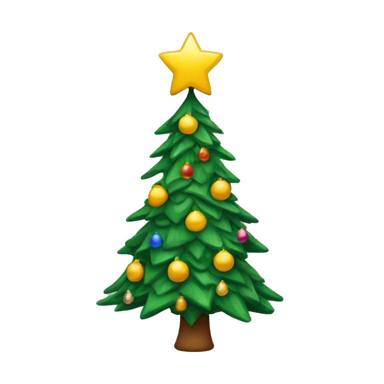 sapin de noël  emoji