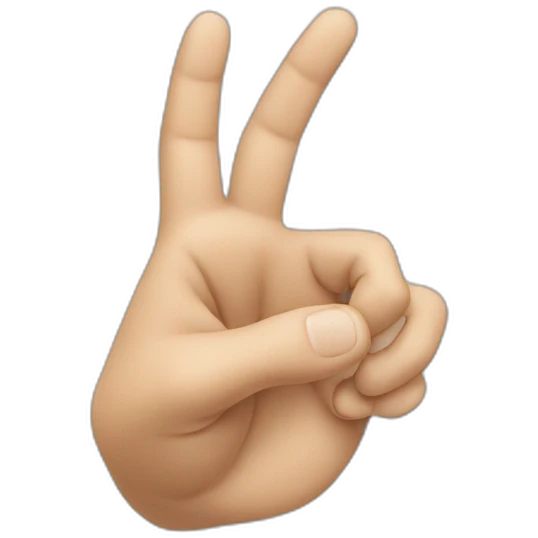 HAND POINTING AT THE SCREEN emoji