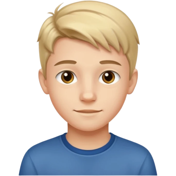 잘생긴 14세 소년 emoji