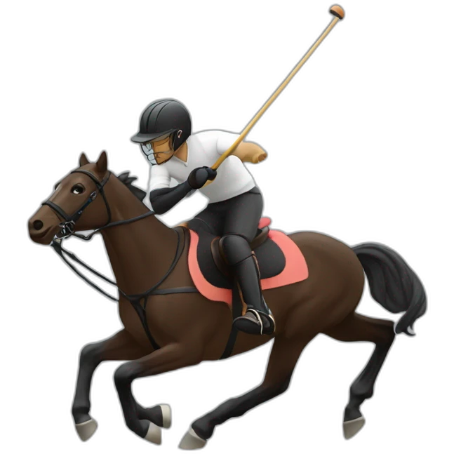 Dati vador playing polo emoji