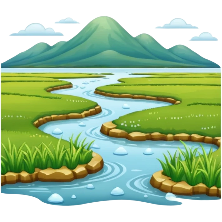 tidal sea salt marsh emoji