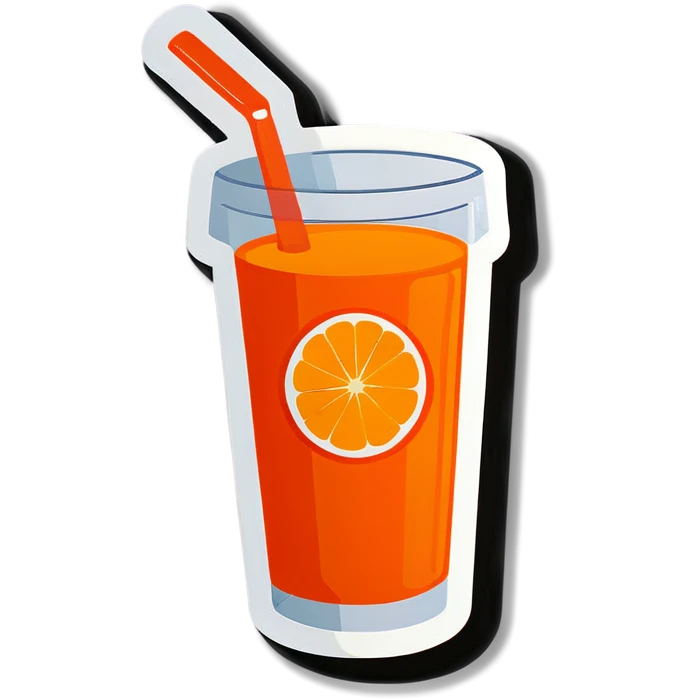 Orange juice  emoji