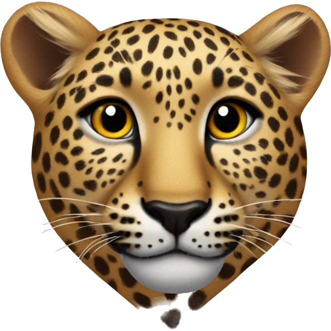 Leopard Heart  emoji