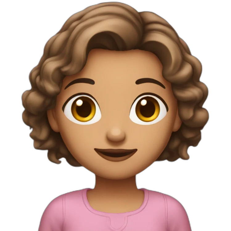 Une fille sur belle emoji