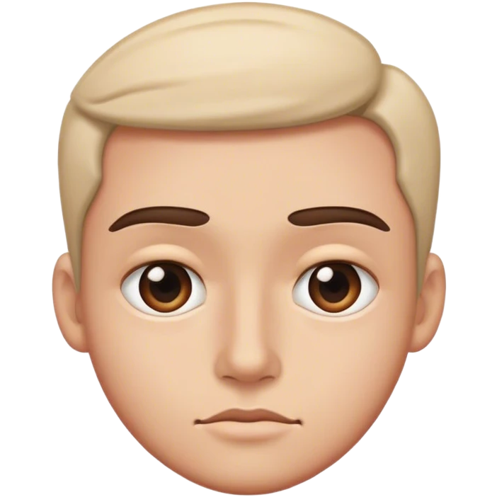 Create a face with a big side eye emoji