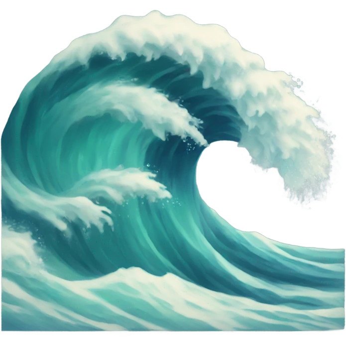 wave emoji