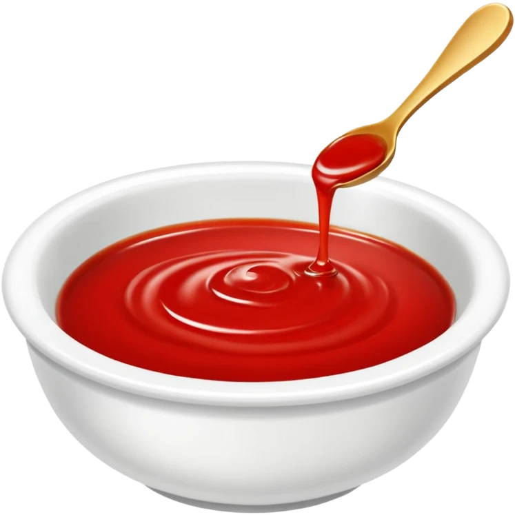 Sweet and hot dipping sauce  emoji