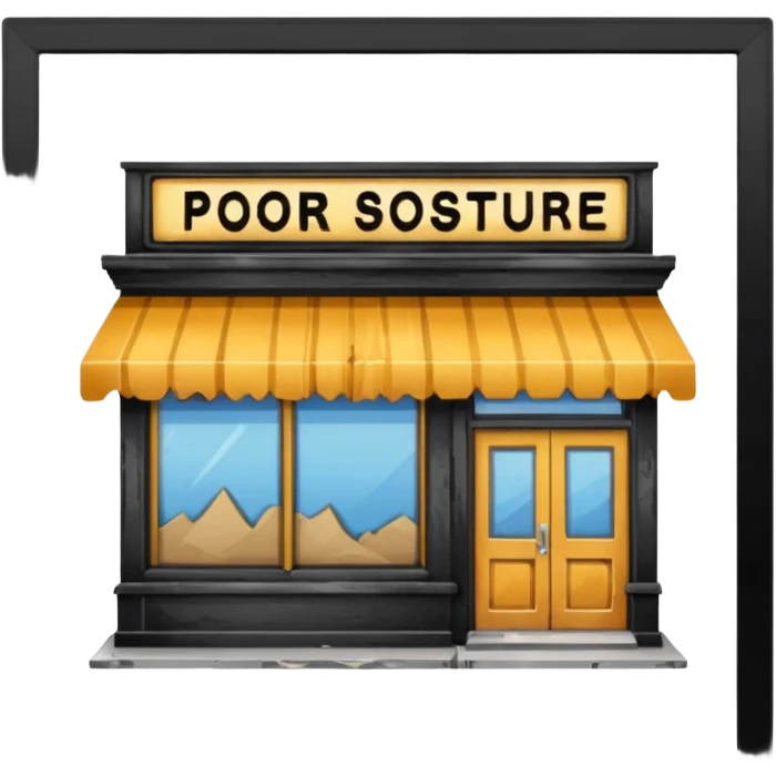 Poor Store  emoji