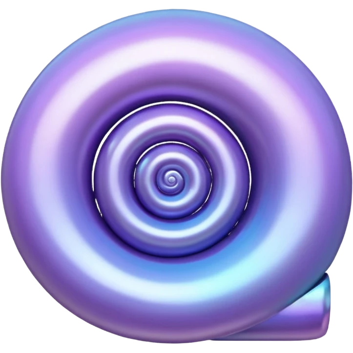 Light purple shell emoji