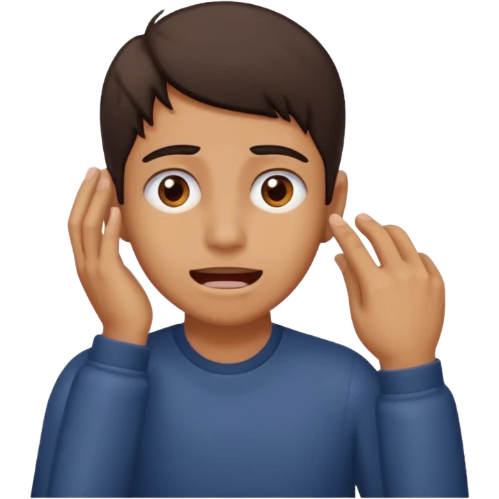 These eyes 👀, with the mouth of this emoji 😬, with a hand scratching the back of the head emoji