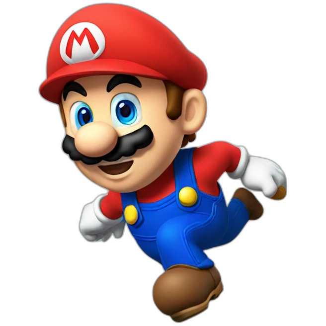 mario jump emoji