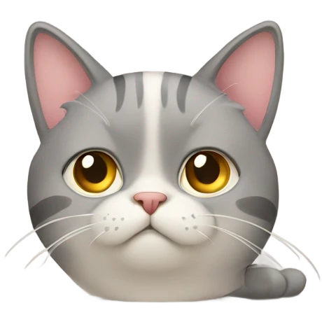 Cat typing emoji