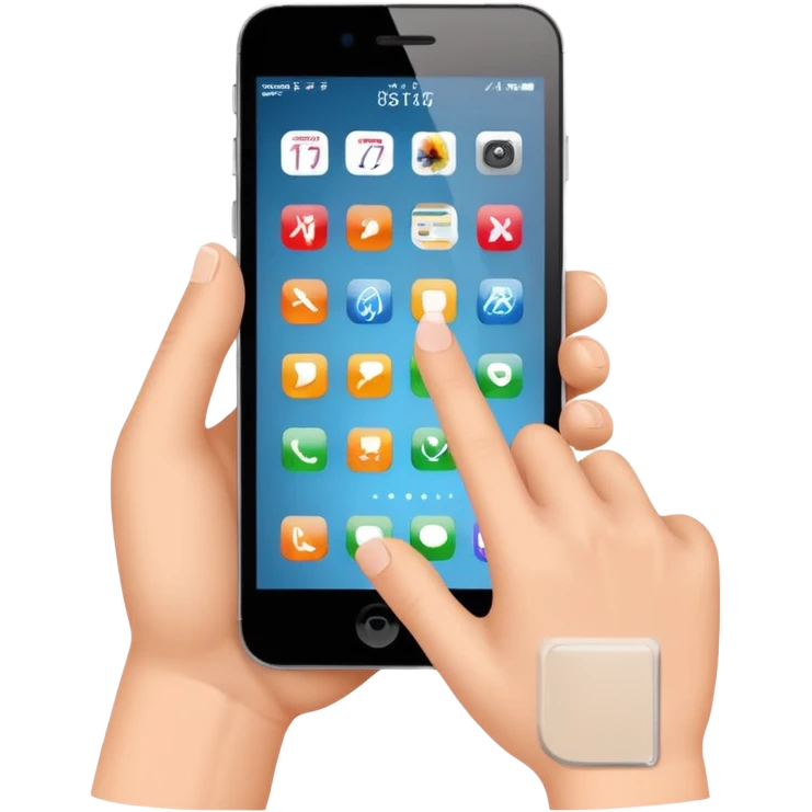 tap hand  icons  emoji