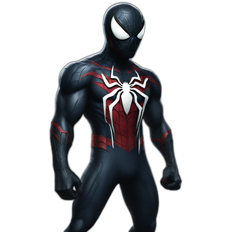 Venom combat spiderman emoji