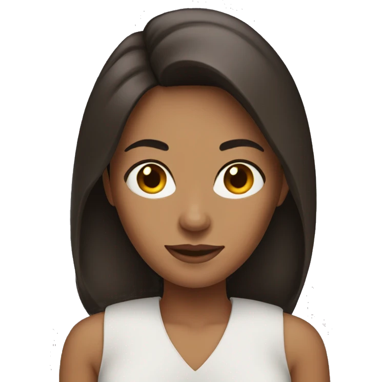 Brunette woman  emoji