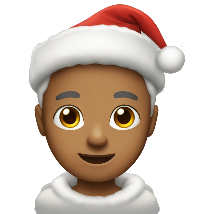 cute Christmas emoji