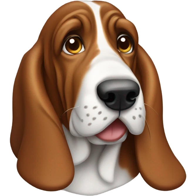 Basset hound emoji