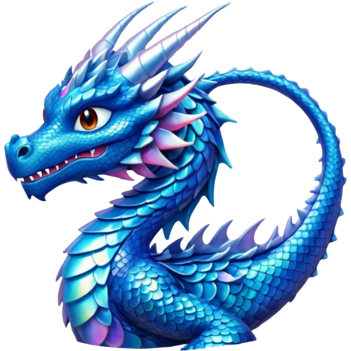 blue dragon  emoji
