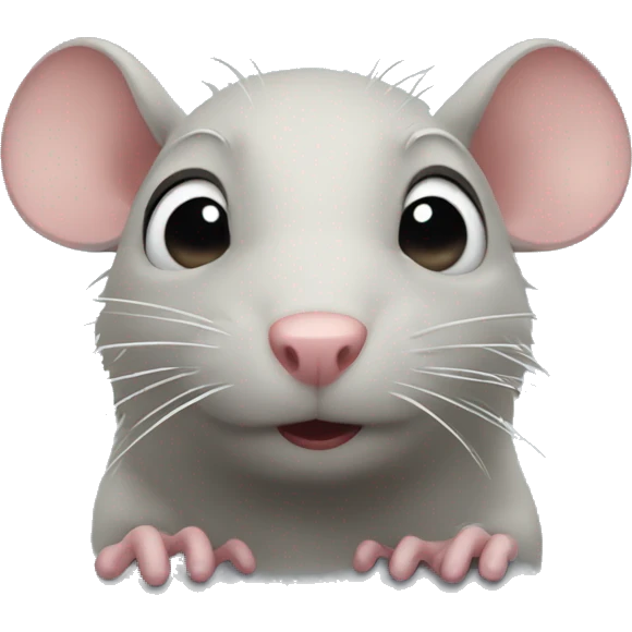 rat with mind blown emoji