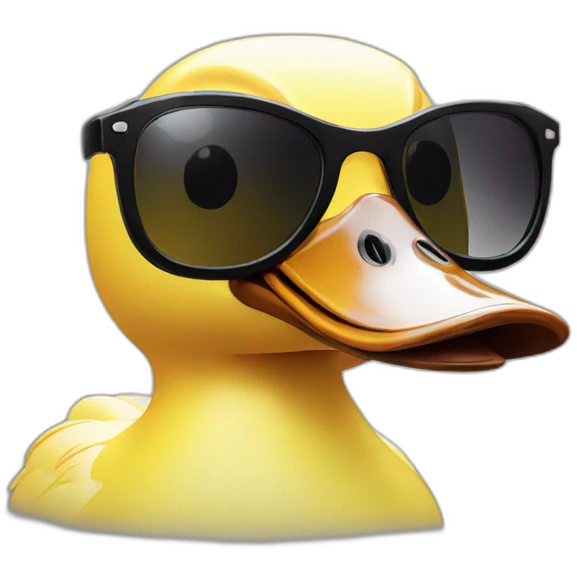 duck-sunglasses-smoke emoji