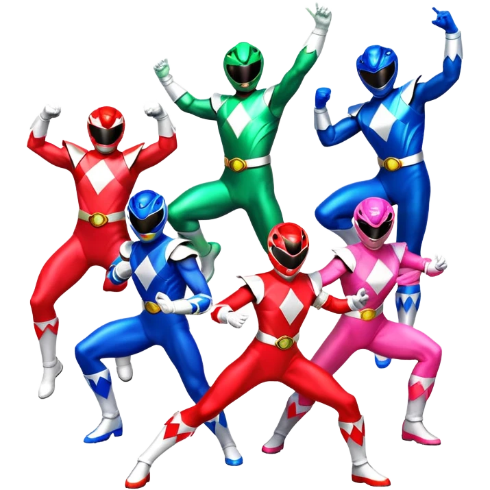 Power rangers  emoji