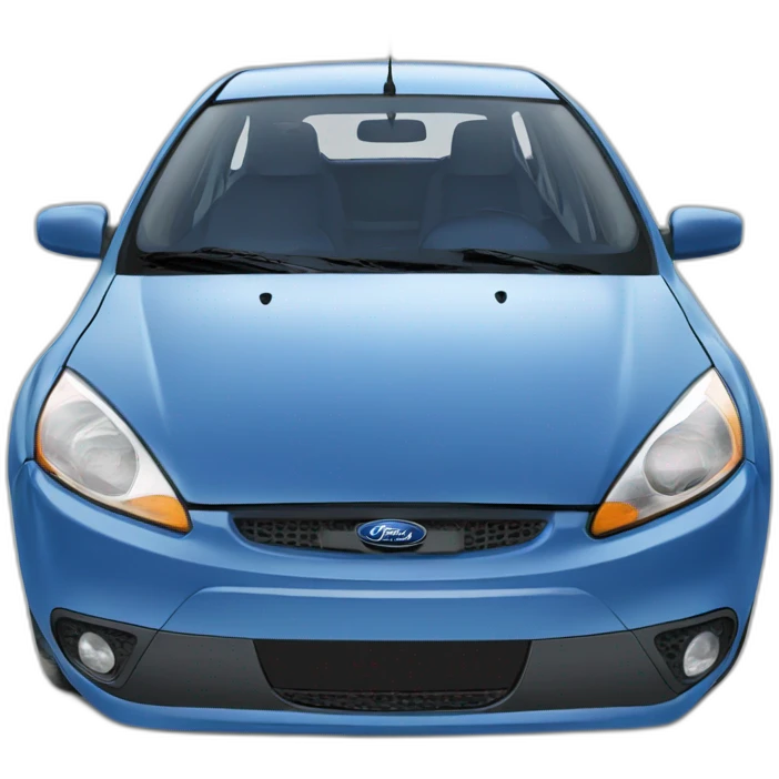 car ford focus 1999 in blue five doors emoji