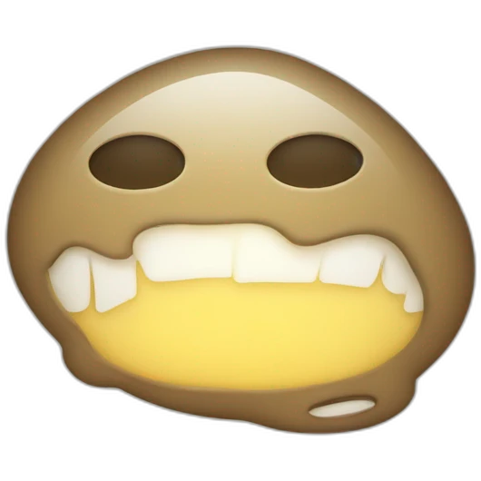 blob emoji style yawn emoji