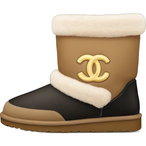 Chanel Ugg emoji