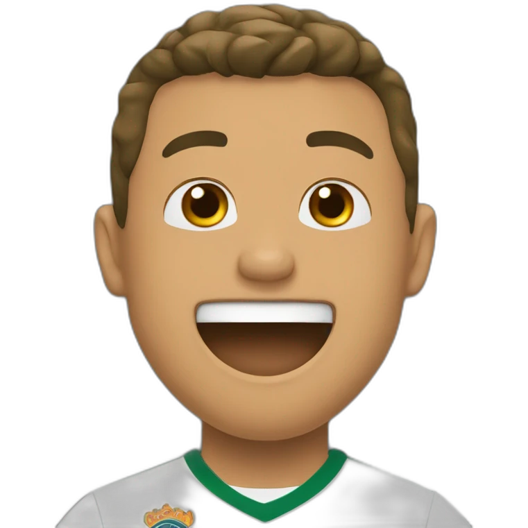 Ronaldo célébration  emoji